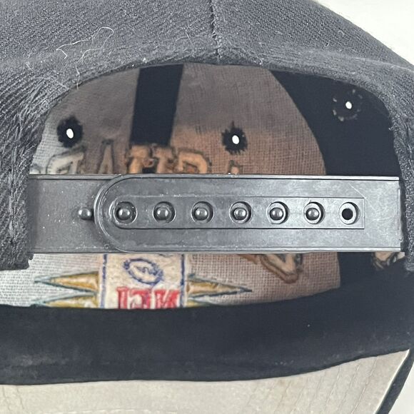 Vintage Jacksonville Jaguars Logo Athletic Pro Line Diamond Cut Snap Back Rare - Picture 16 of 16